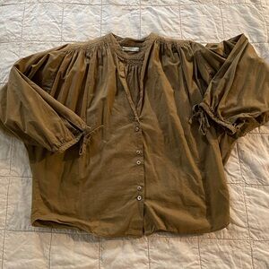 Doen O’Keefe Top Blouse Medium Christy Dawn